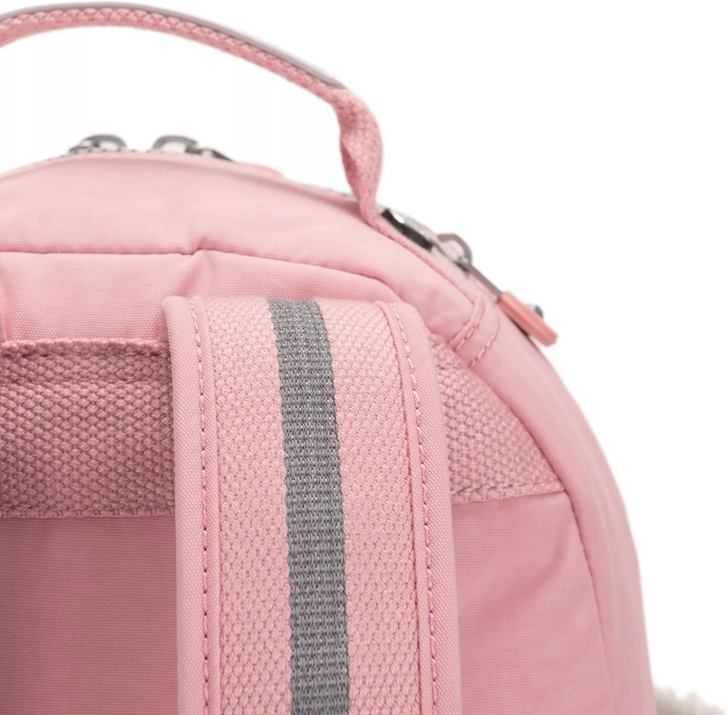 Kipling Seoul Small  Nylon Tablet Backpack - Bridal Rose
