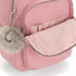 Kipling Seoul Small  Nylon Tablet Backpack - Bridal Rose