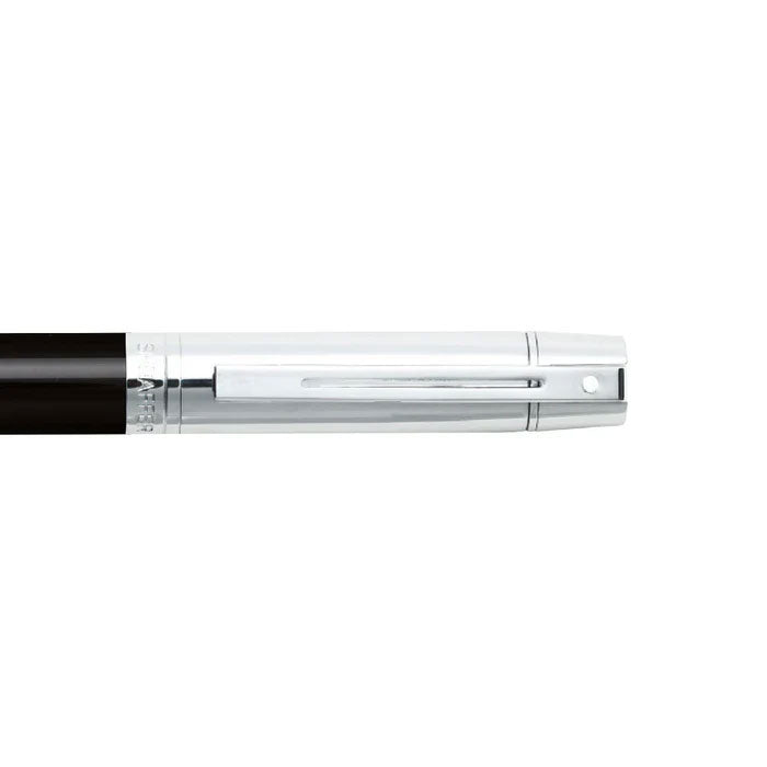 Sheaffer 300 9314 Glossy Black Ballpoint pen with Chrome Cap and Chrome Trim