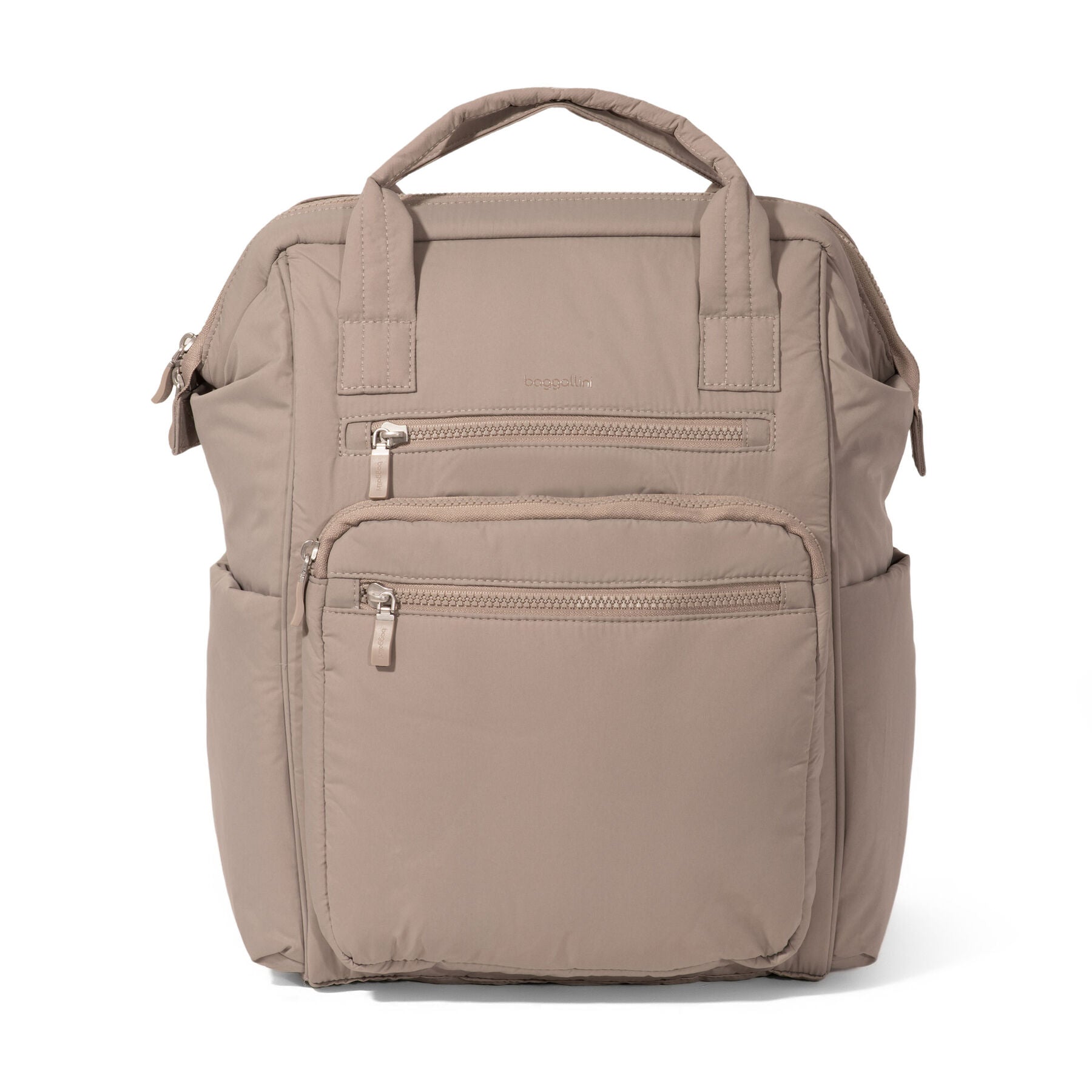 baggallini essential laptop backpack with rfid messenger bag Baggallini Chelsea Laptop Backpack