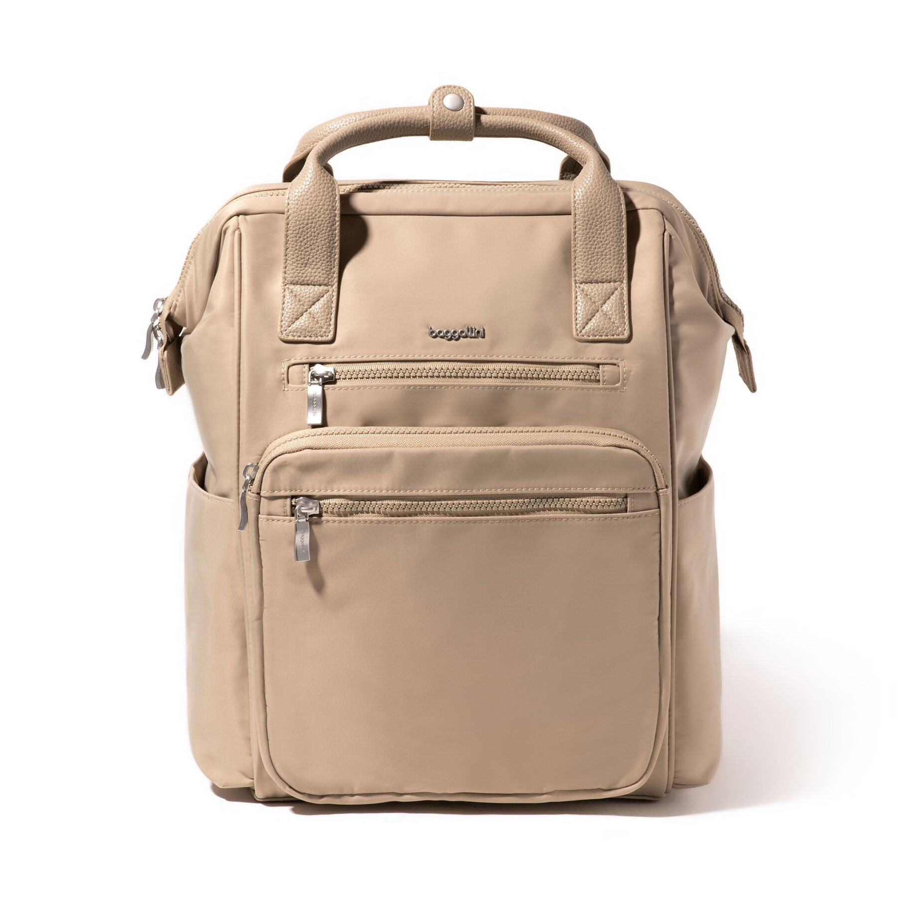 baggallini backpack leather Baggallini Chelsea Laptop Backpack