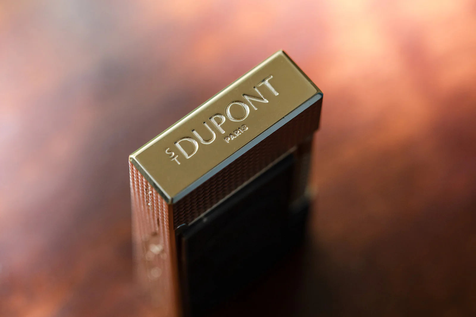 S.T. Dupont Ligne 2 Lacquered lighter Padron brown - Altman Luggage 