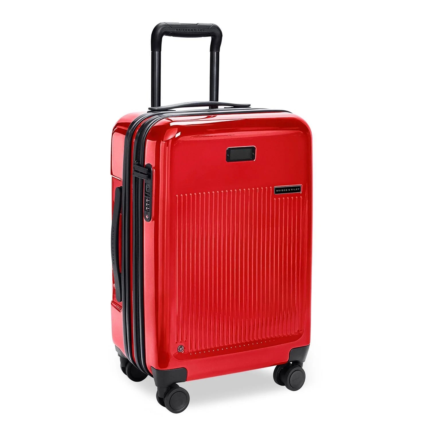 Briggs and Riley Sympatico Essential 22" Carry-On Expandable Spinner Glossy Ruby