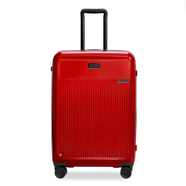 Briggs and Riley Sympatico Medium Expandable Spinner Glossy Ruby