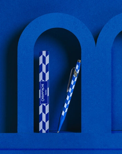 Caran d'Ache 849 Mechanical Pencil Mosaic – 0.5mm (Royal Blue)