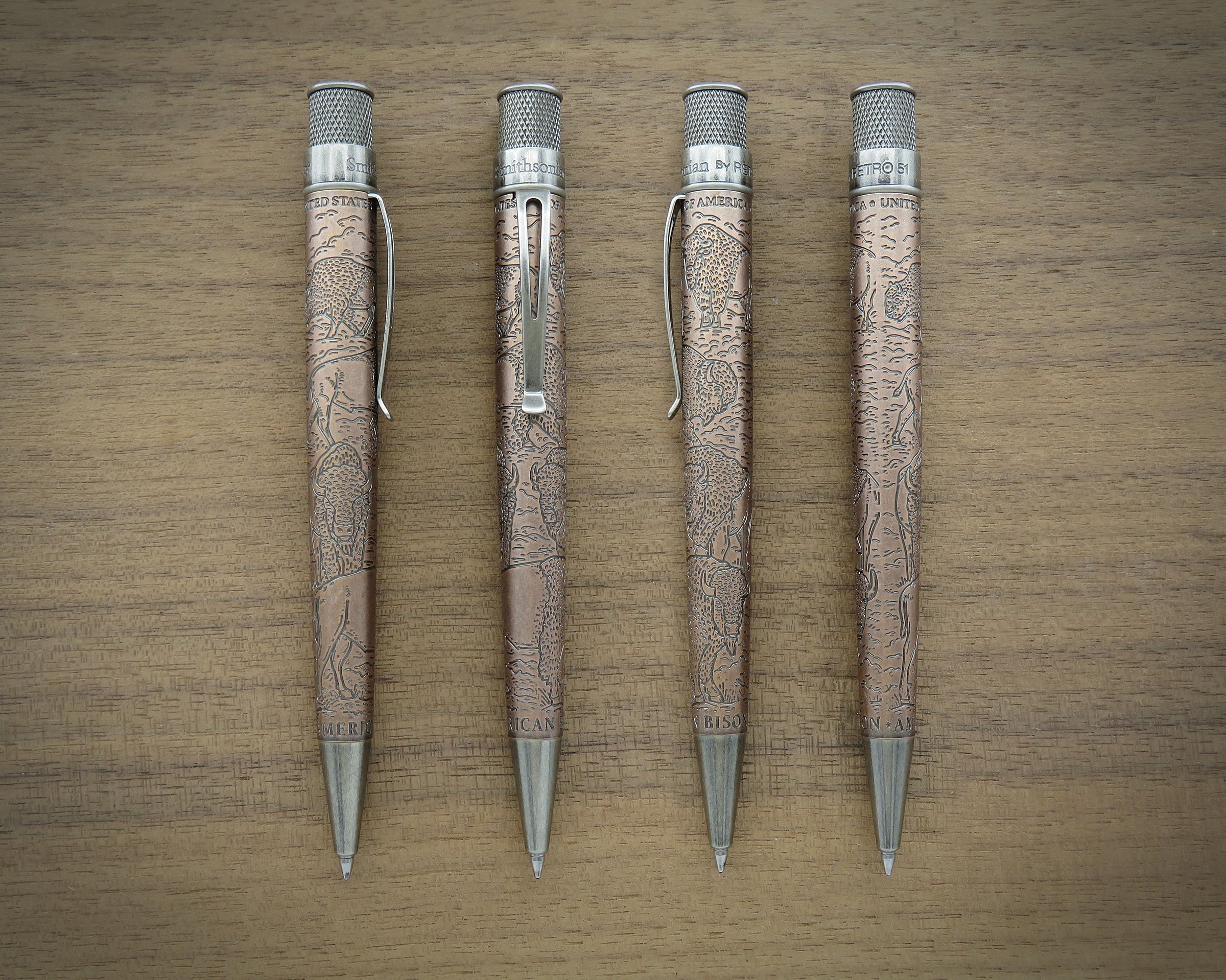Retro 51 Smithsonian Bison: Standing Strong Rollerball Pen