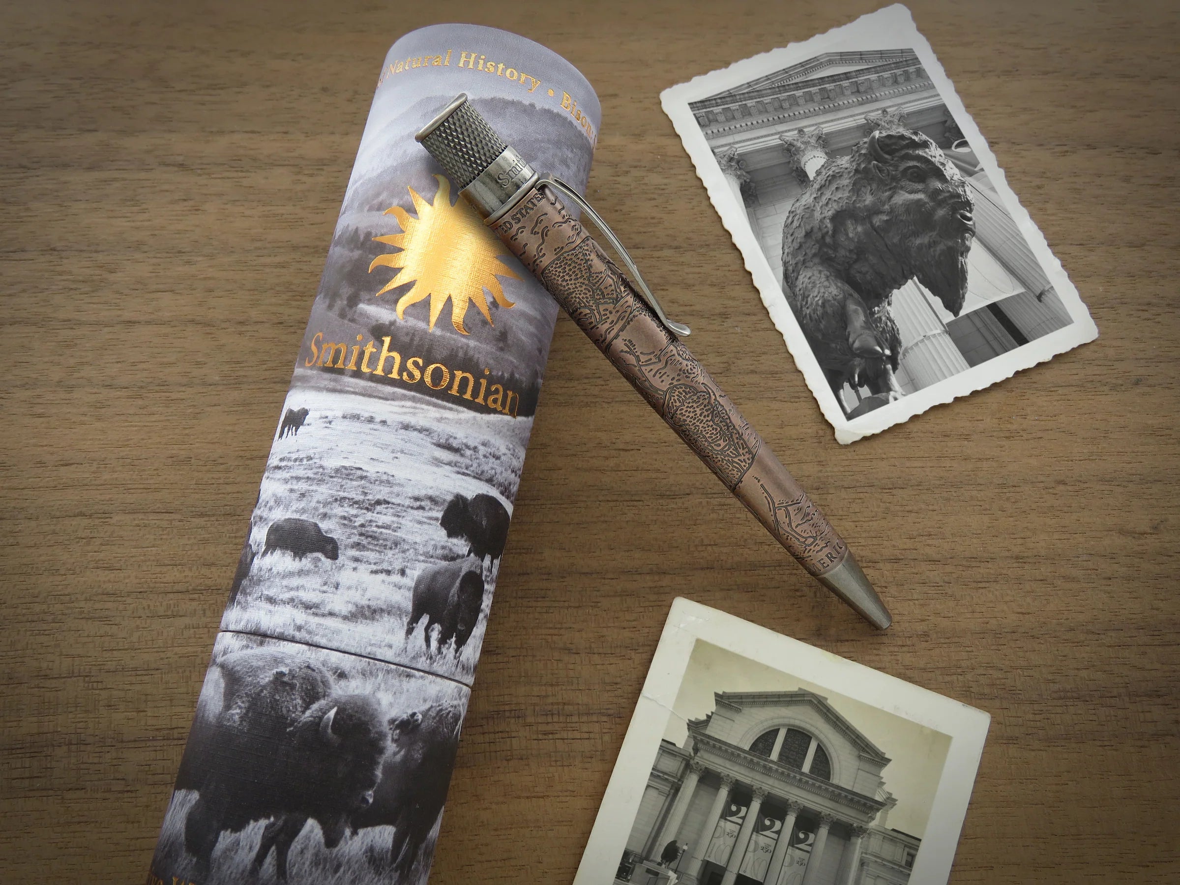 Retro 51 Smithsonian Bison: Standing Strong Rollerball Pen