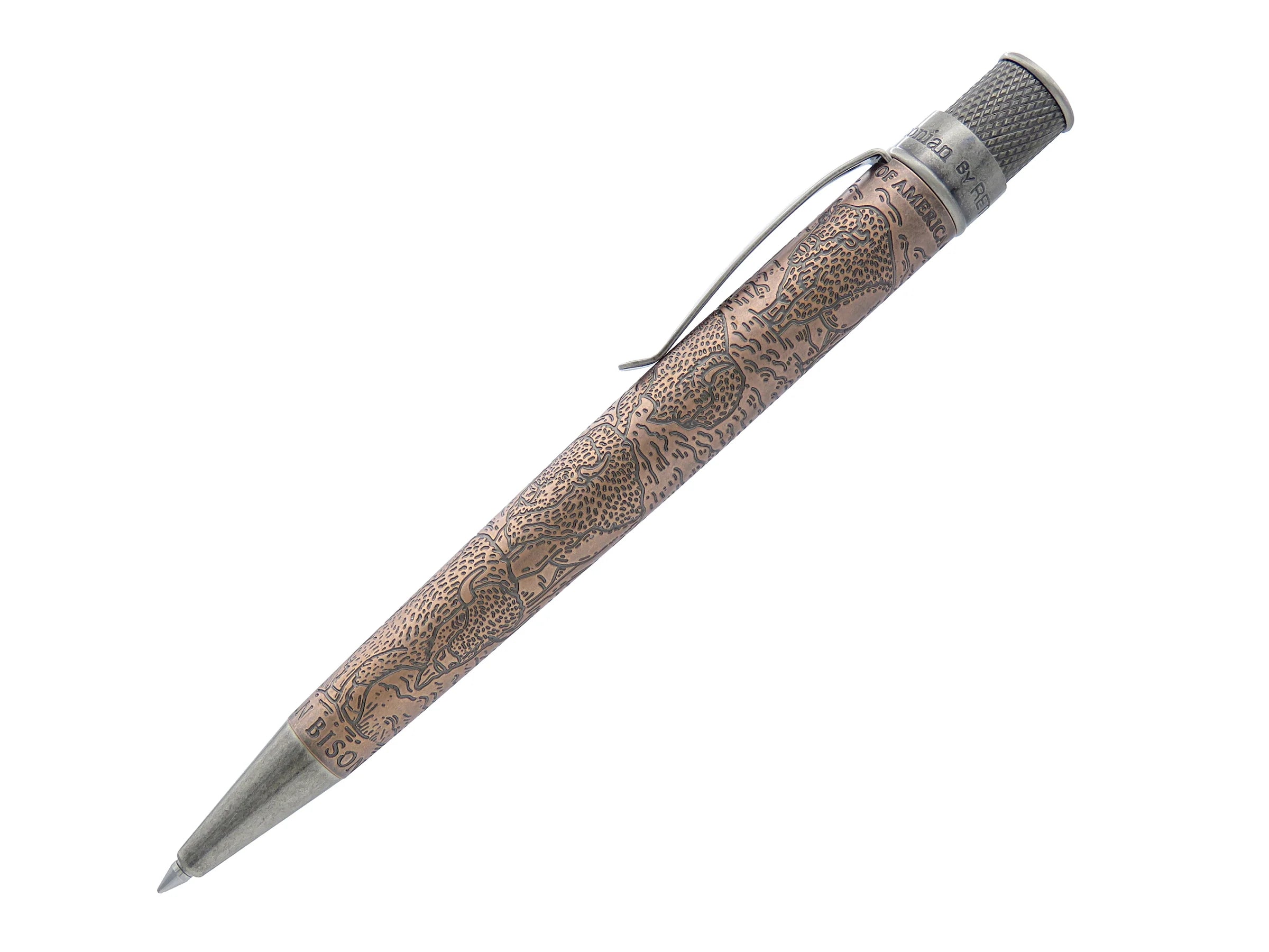 Retro 51 Smithsonian Bison: Standing Strong Rollerball Pen