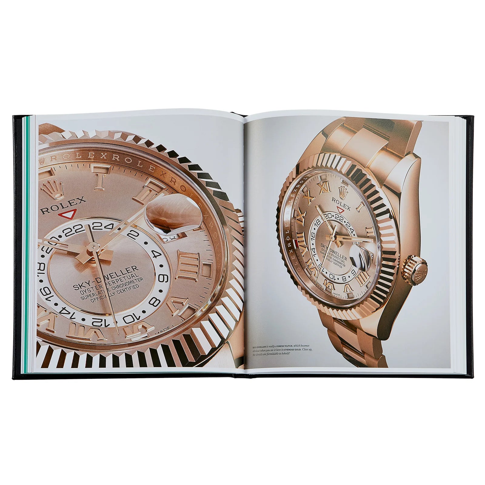 Graphic Image The Book of Rolex Black Bonded Leather