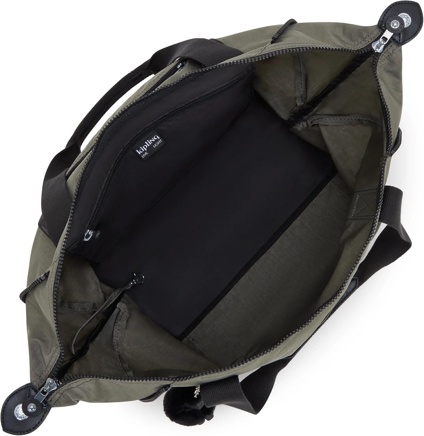 Kipling Art M Tote Bag Moss Green