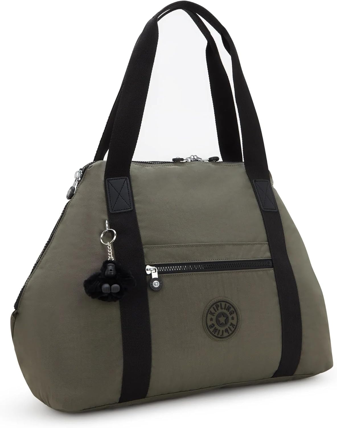 Kipling Art M Tote Bag Moss Green