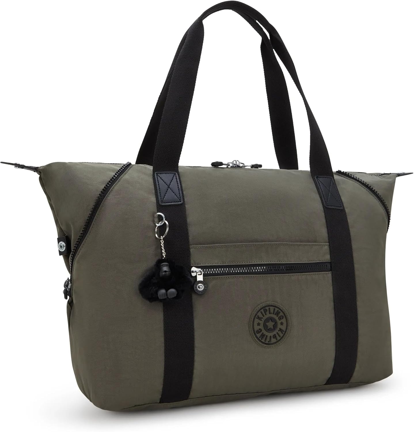 Kipling Art M Tote Bag Moss Green