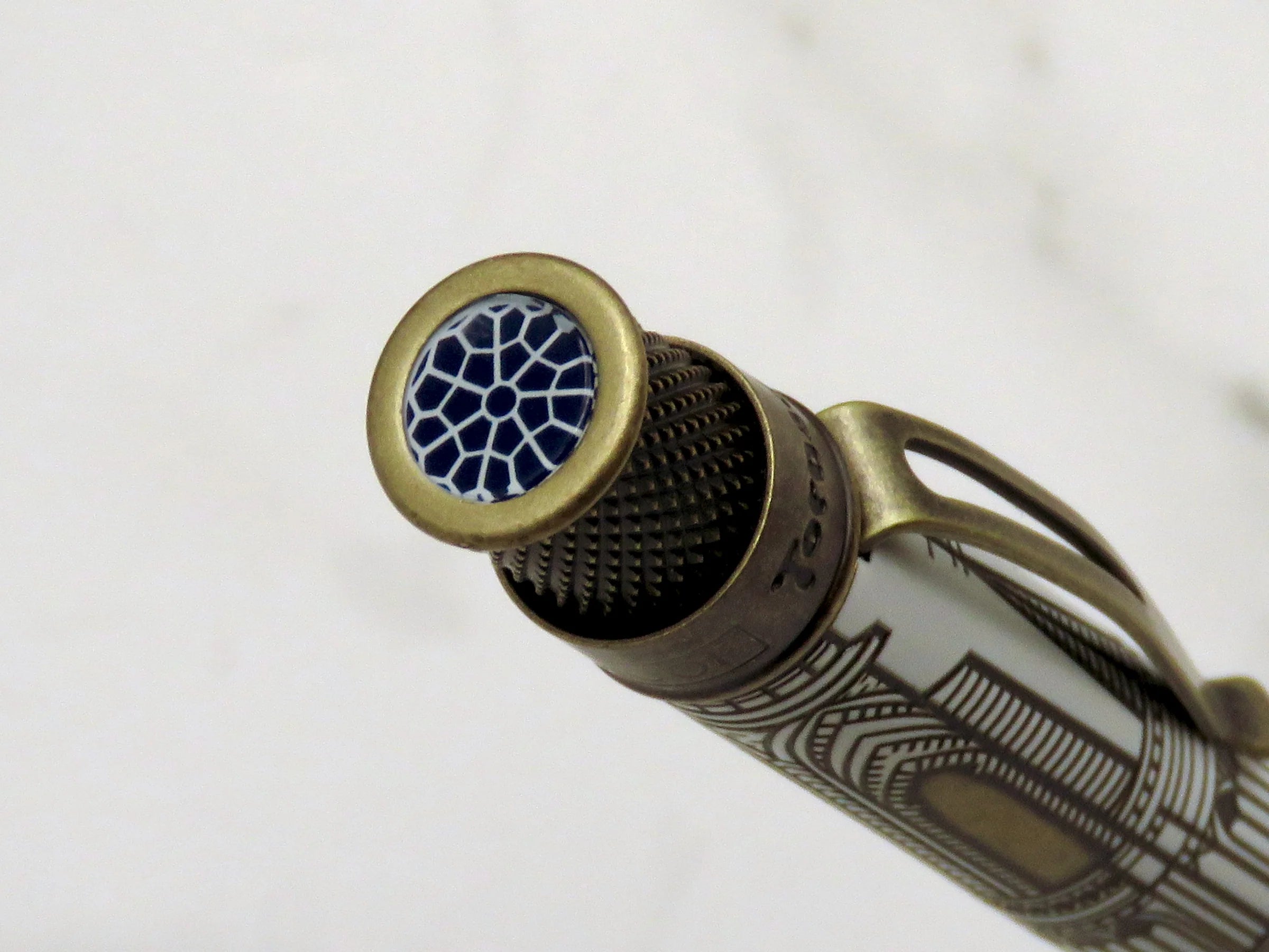 Retro 51 Tornado Vintage Metalsmith The Cathedral Rollerball Pen