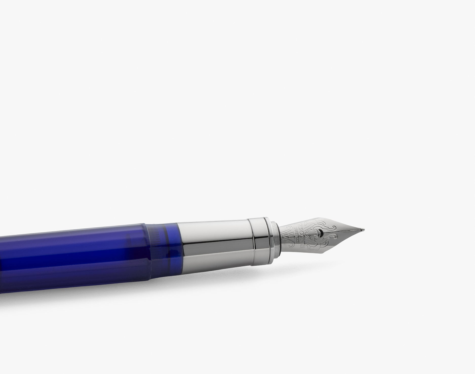 Visconti Michelangelo Fountain Pen Translucent Blue