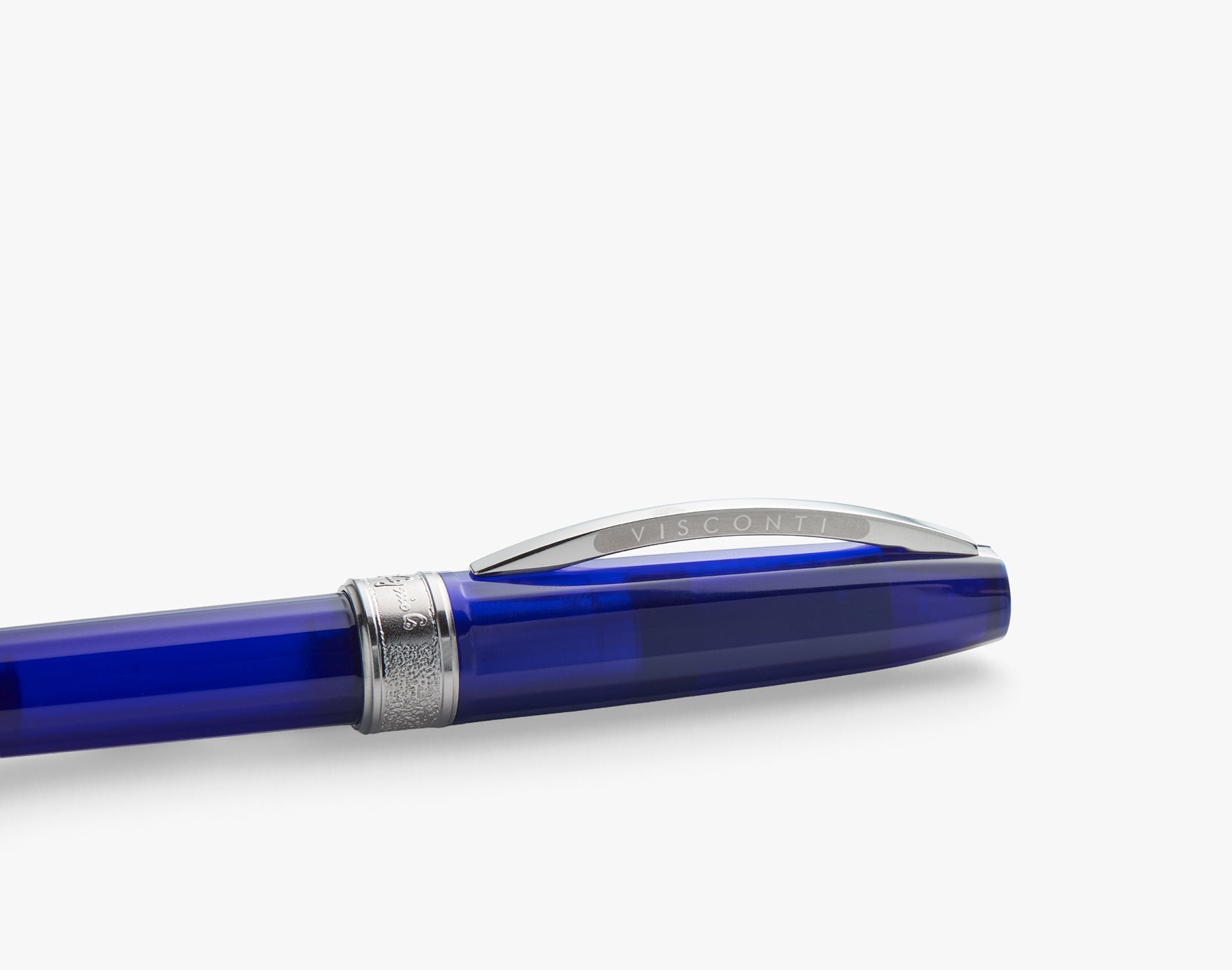Visconti Michelangelo Fountain Pen Translucent Blue