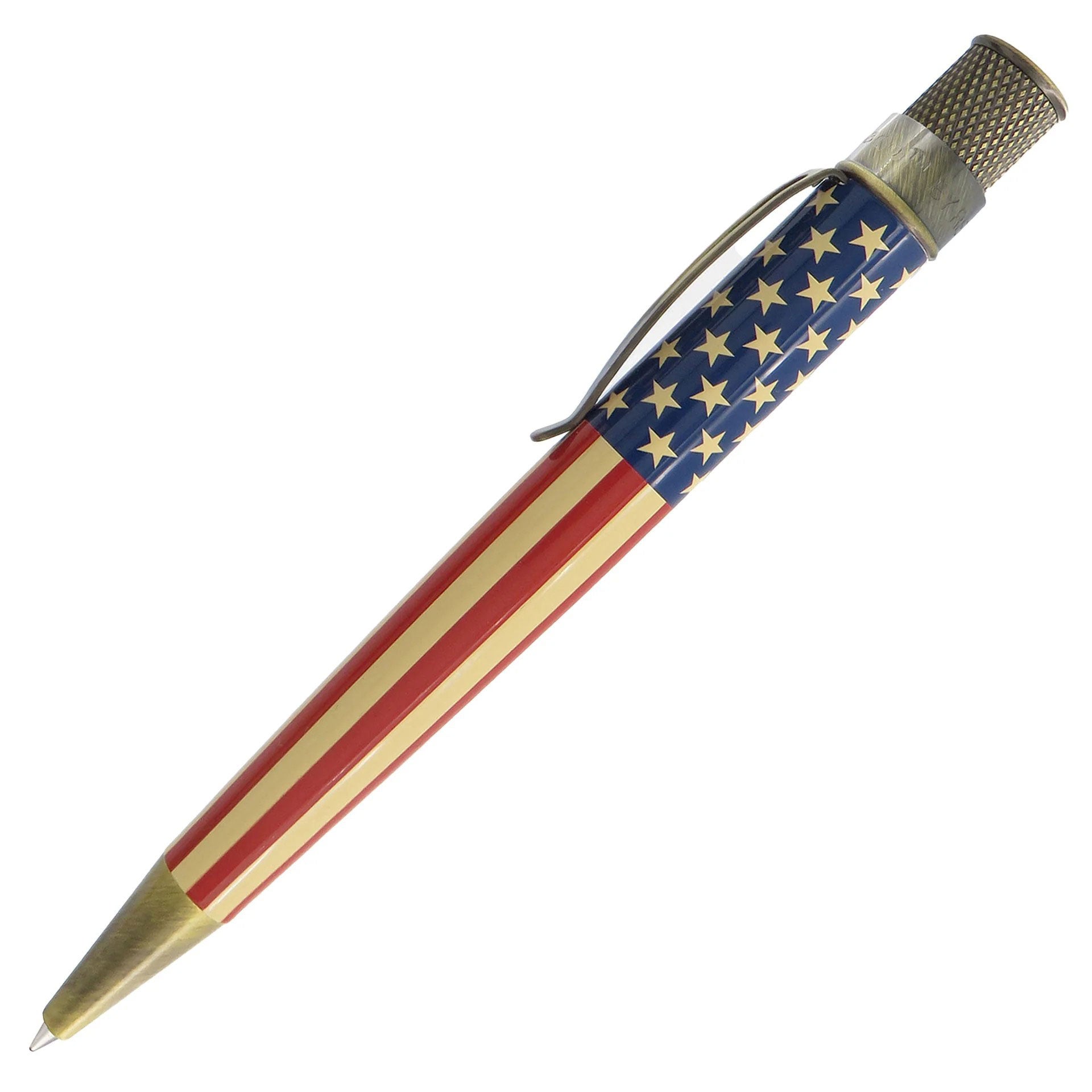 Retro 51 Tornado Vintage Metalsmith Tribute 250 Flag Rollerball