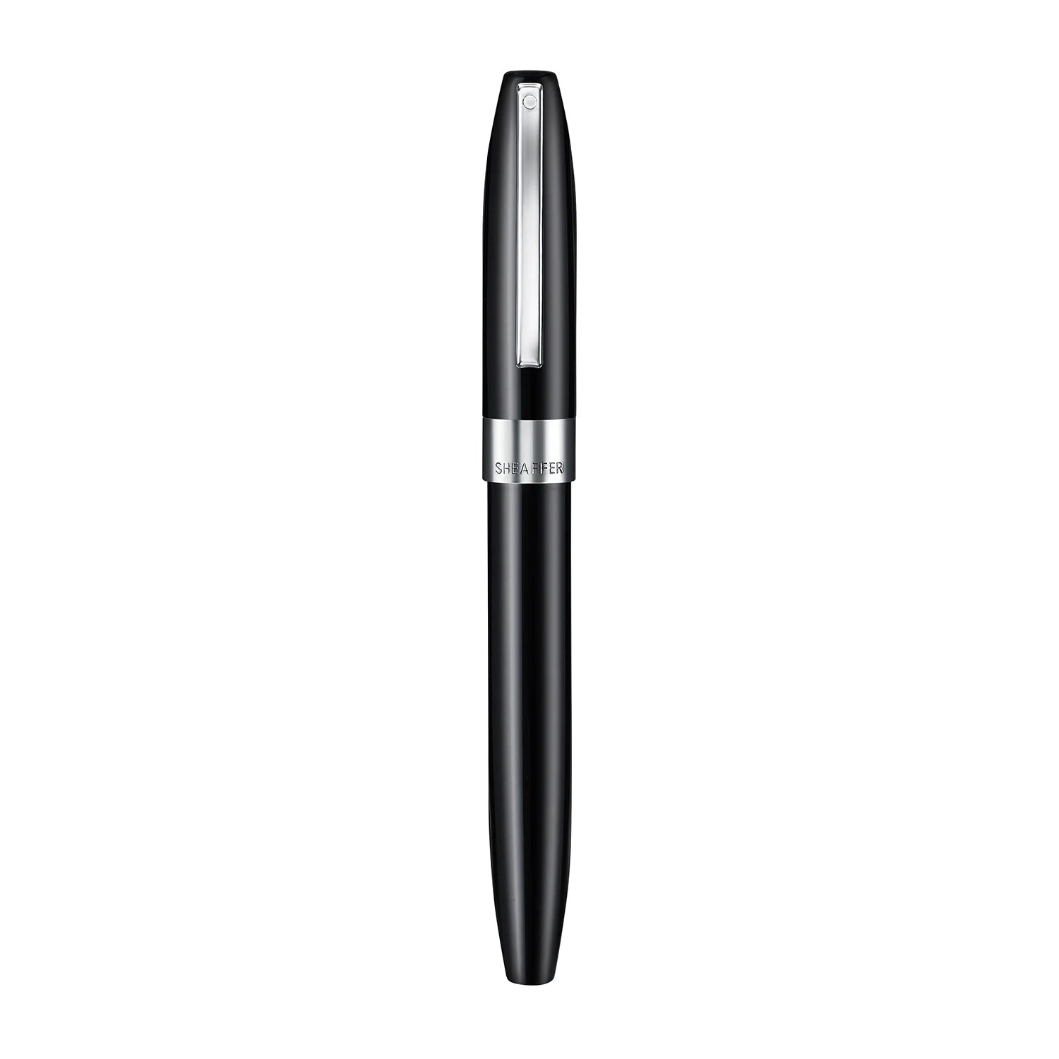 Sheaffer Legacy 9064 Glossy Black Rollerball Pen with Chrome-Plated Trims