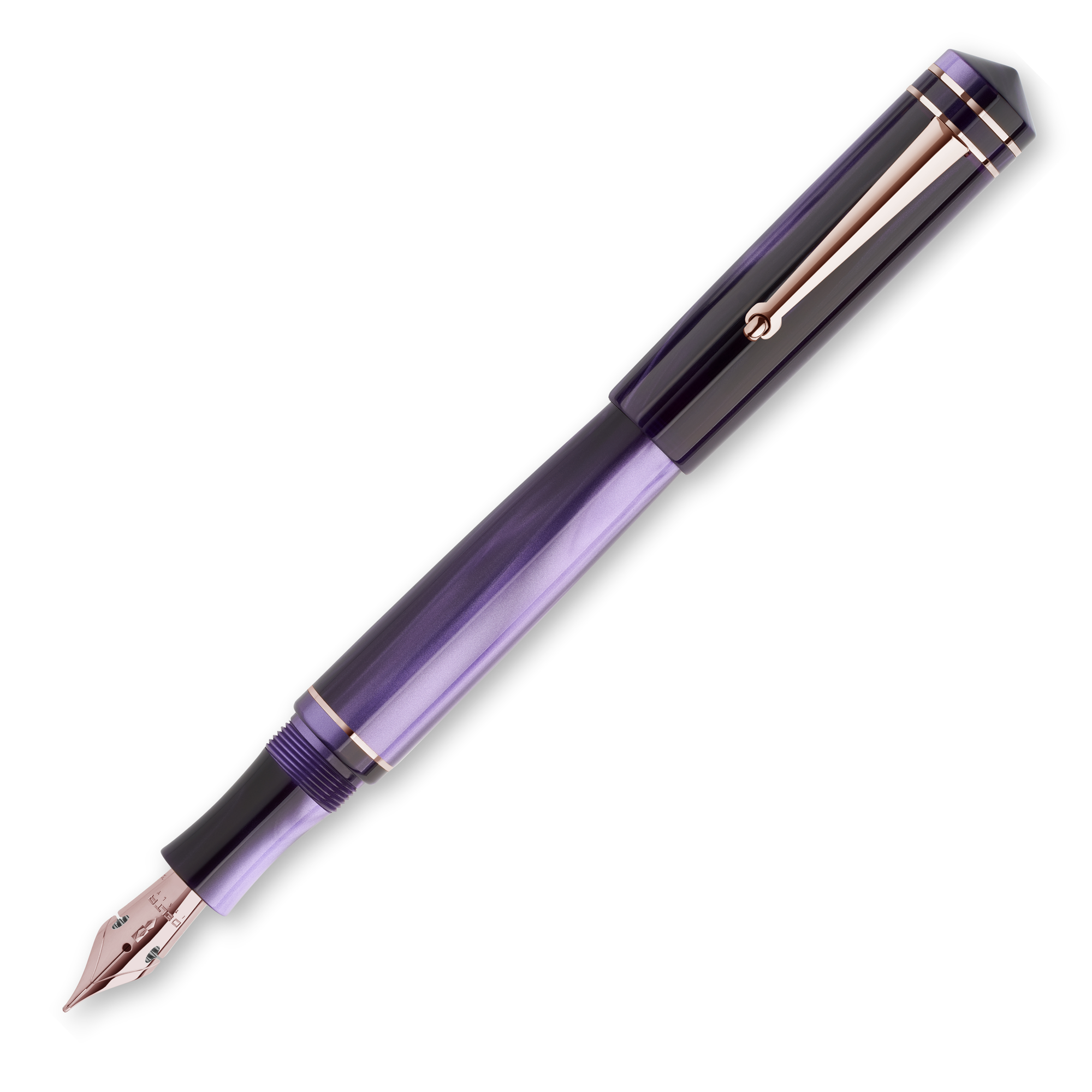 Delta Write Balance Fountain Pen Purple