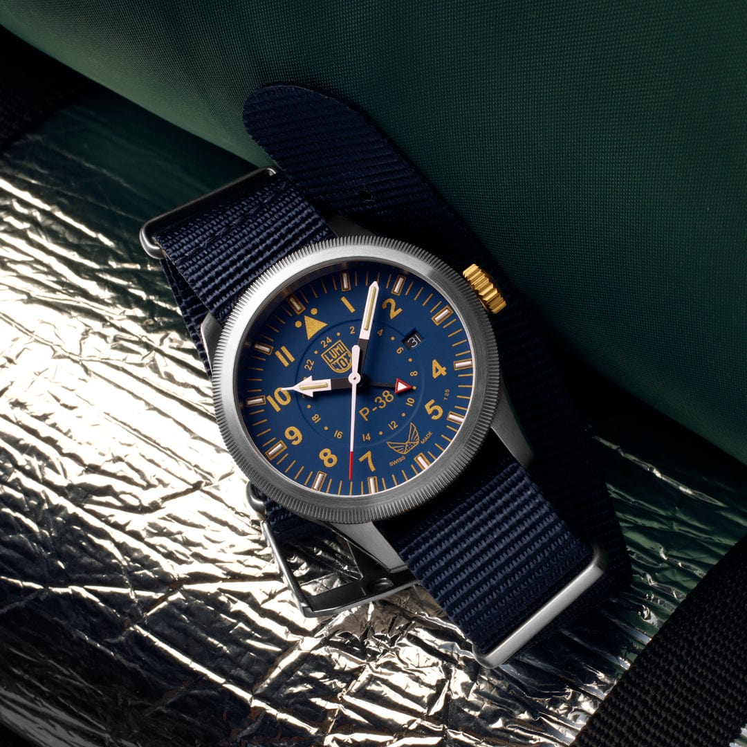 Luminox P-38 Lightning x Volition America P-38 LIGHTNING®, The Guardian, 42 mm XA.9521.VOL