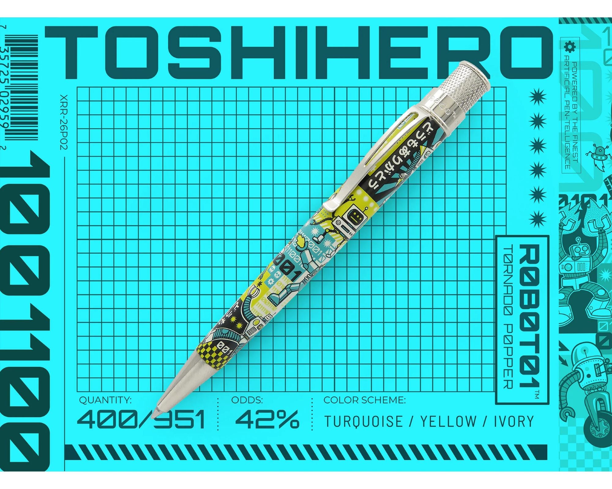 Retro 1951 Tornado Popper™ Limited Edition R0B0T01 Rollerball Pen