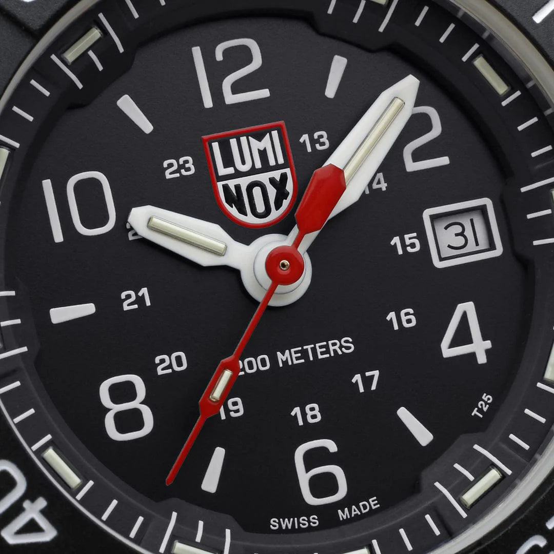 Luminox Navy SEAL Rubber, Steel, CARBONOX™ (RSC) Military Dive Watch, 45 mm XS.3251.CB