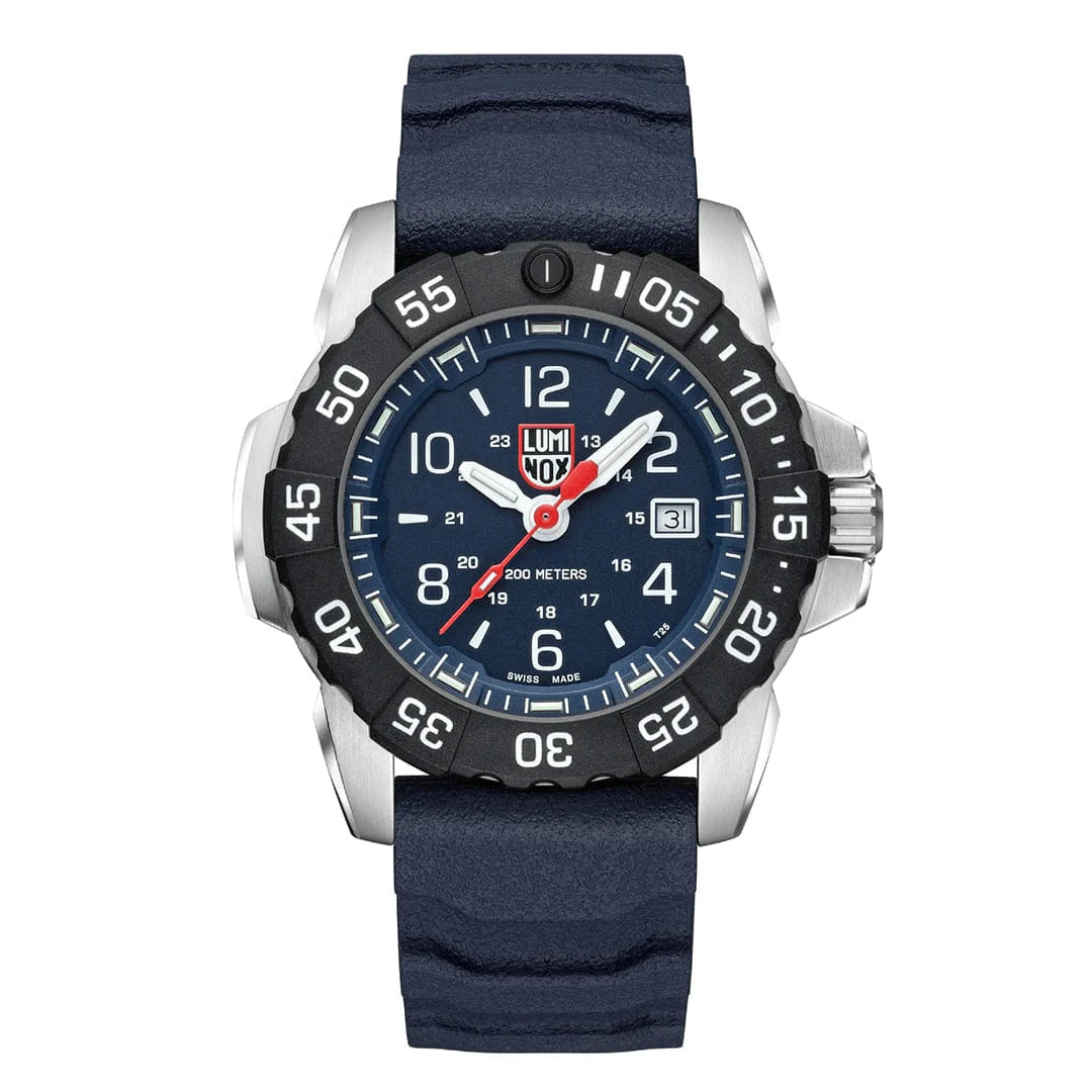 Luminox Navy SEAL Rubber, Steel, CARBONOX™ (RSC) Military Dive Watch, 45 mm XS.3253.CB