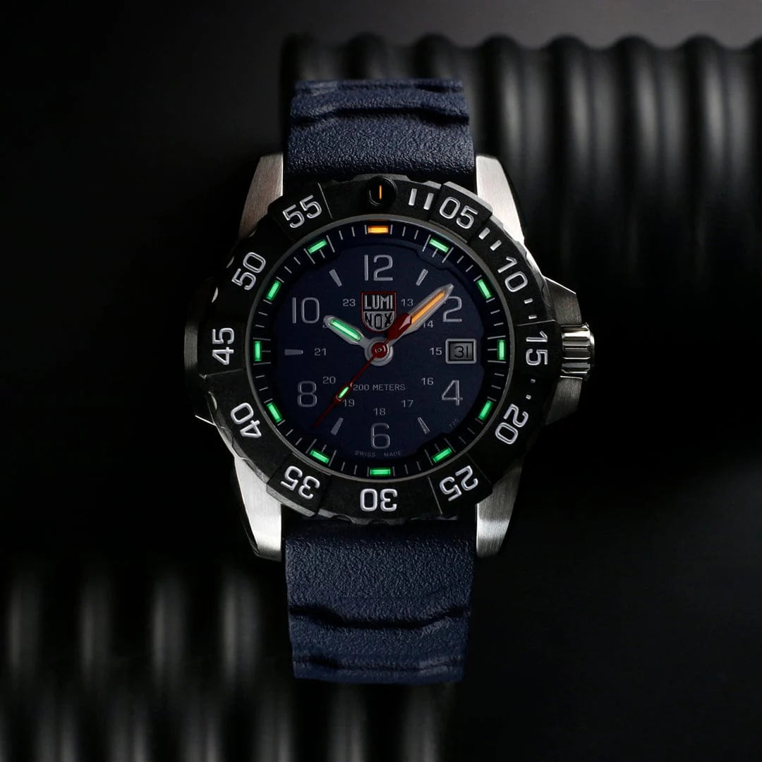 Luminox Navy SEAL Rubber, Steel, CARBONOX™ (RSC) Military Dive Watch, 45 mm XS.3253.CB