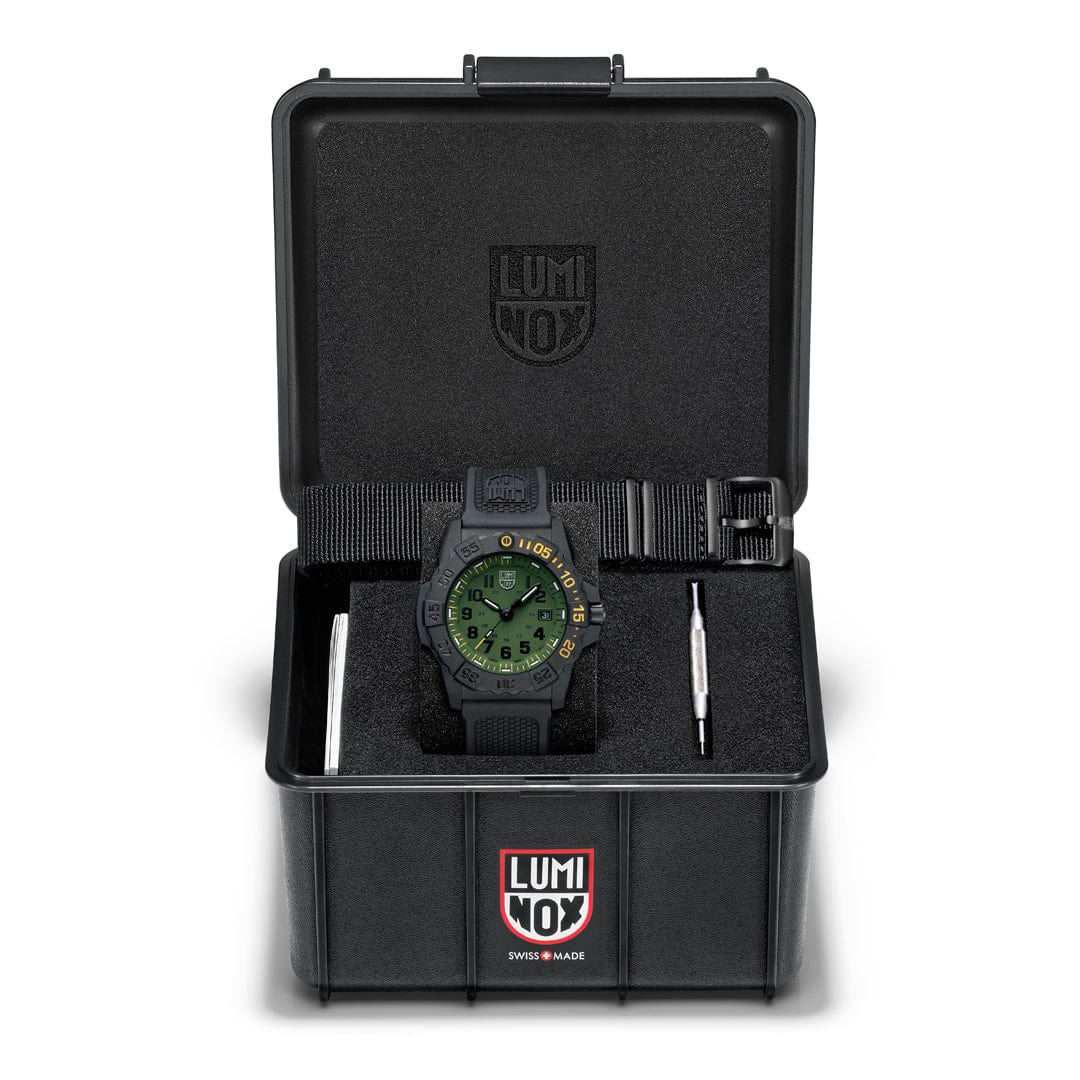 Luminox Navy SEAL Foundation 3500 Series Military Dive Watch, 45 mm XS.3517.NSF.SET