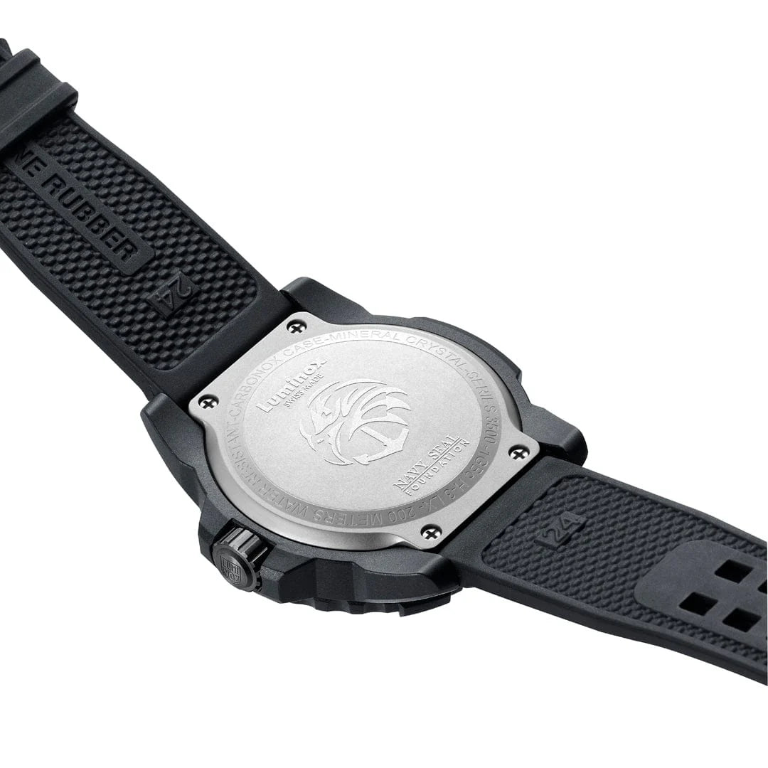 Luminox Navy SEAL Foundation 3500 Series Military Dive Watch, 45 mm XS.3517.NSF.SET