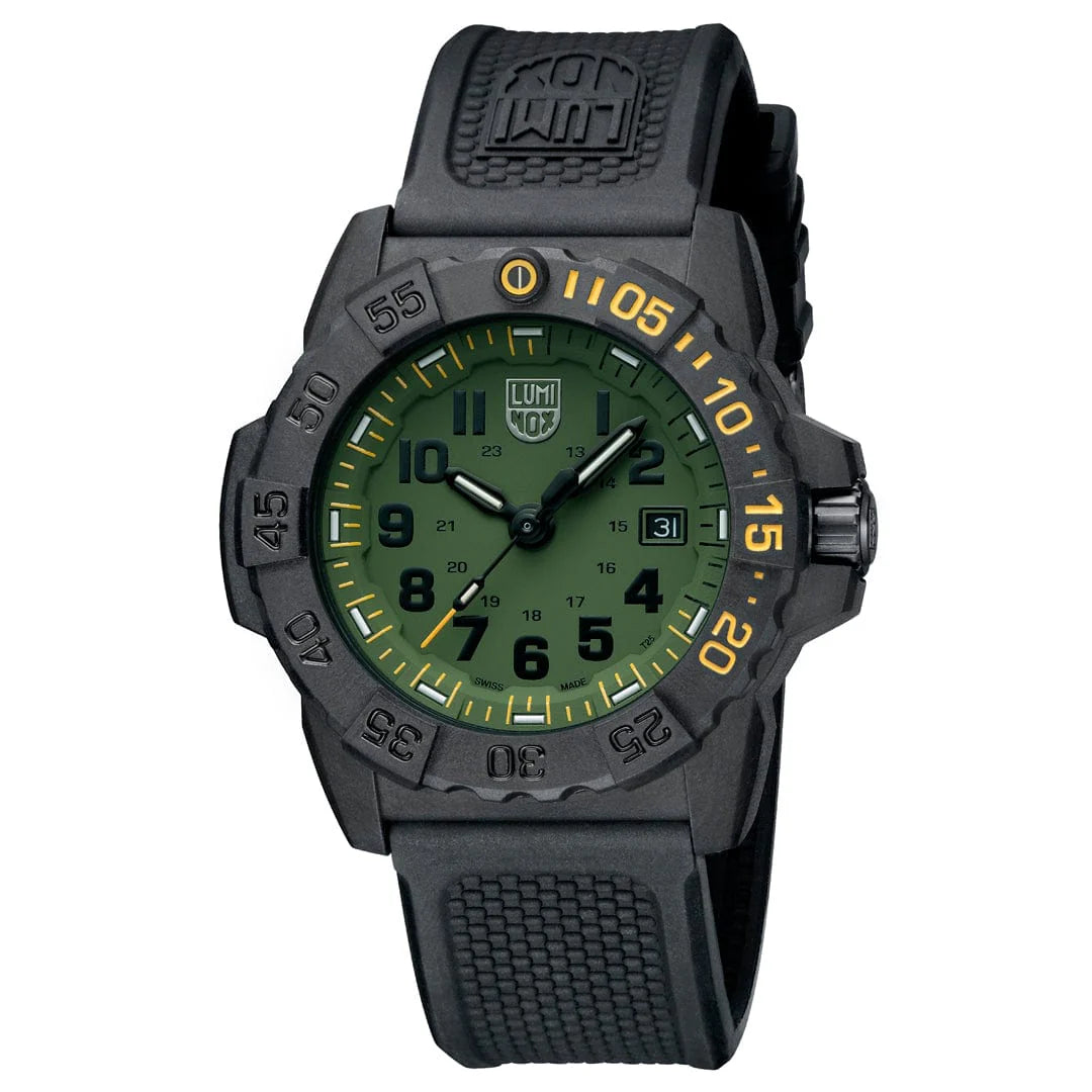 Luminox Navy SEAL Foundation 3500 Series Military Dive Watch, 45 mm XS.3517.NSF.SET