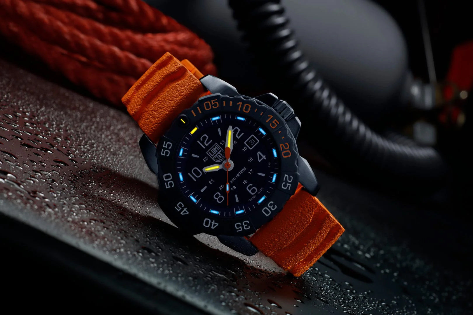 Luminox Navy SEAL Foundation 'Back to the Blue' Set Military Dive Watch, 45mm XS.3253.CBNSF.SET