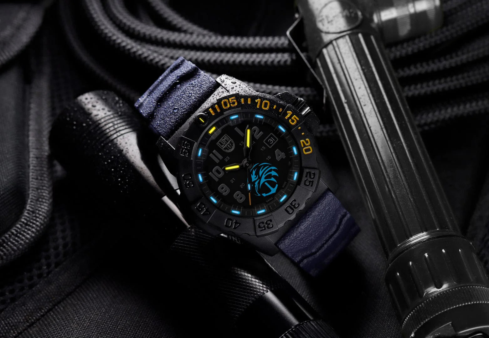 Luminox Navy SEAL Foundation 3500, The Guardian Dive Watch, 45 mm, Limited Edition XS.3505.NSF.N