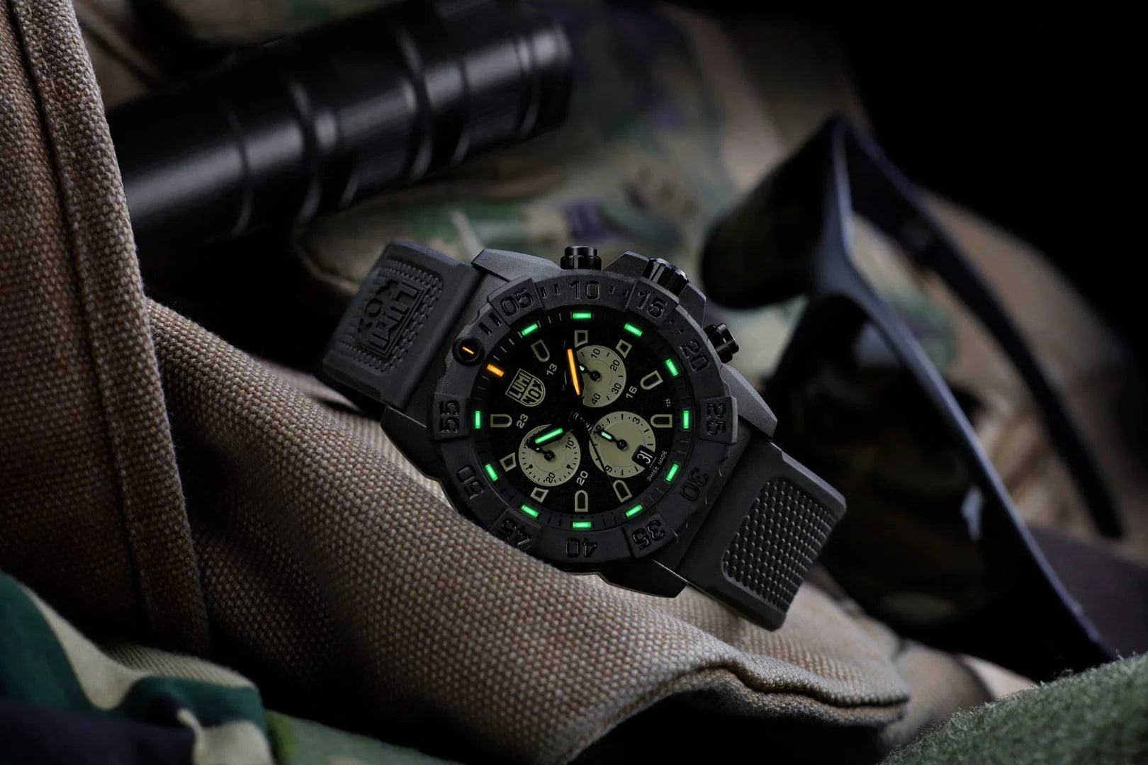 Luminox Navy SEAL Chronograph Watch, 45 mm XS.3587