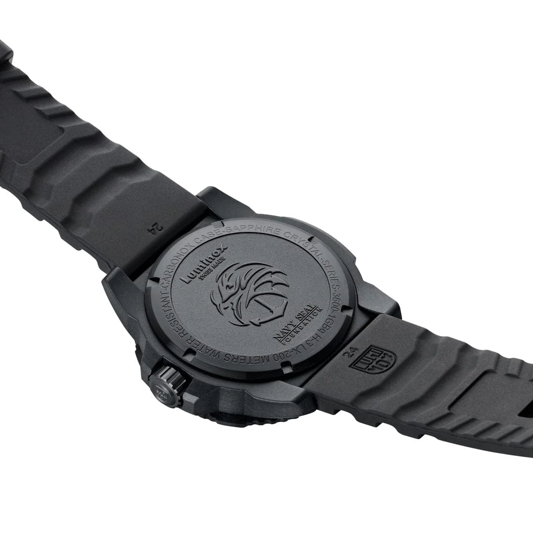 Luminox Navy SEAL Foundation Military Blackout Watch, 45 mm XS.3601.BO.NSF
