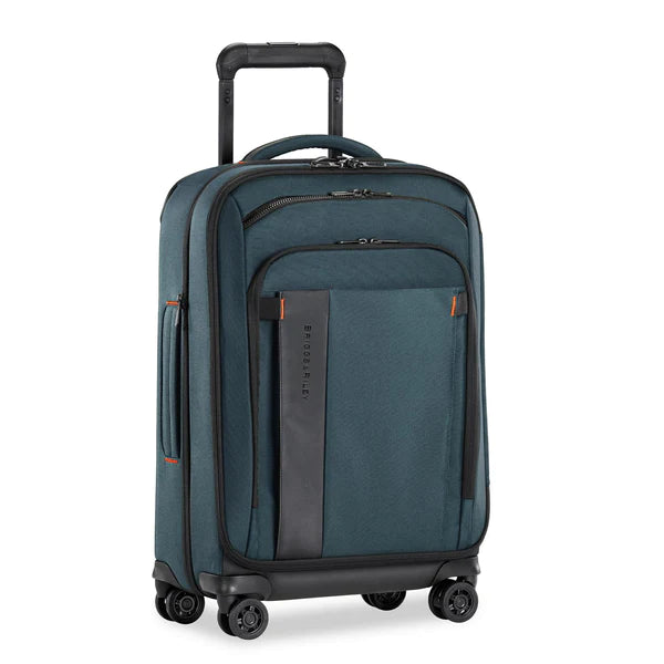 Briggs & Riley ZDX DOMESTIC 22" CARRY-ON EXPANDABLE SPINNER OCEAN