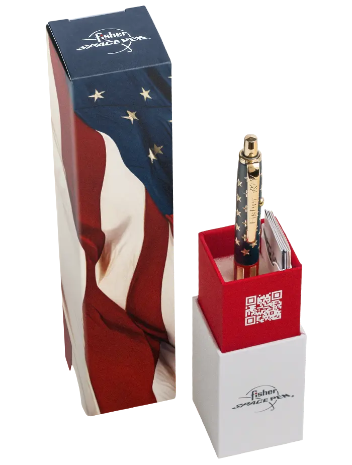 Fisher Space Pen America 250 Cerakote Astronaut Space Pen, Stars & Stripes, Numbered, Limited-Edition