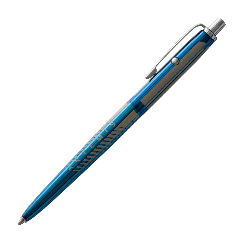Fisher Space Pen AG7  Blue Titanium Nitride Astronaut Space Pen, NASA Artemis II