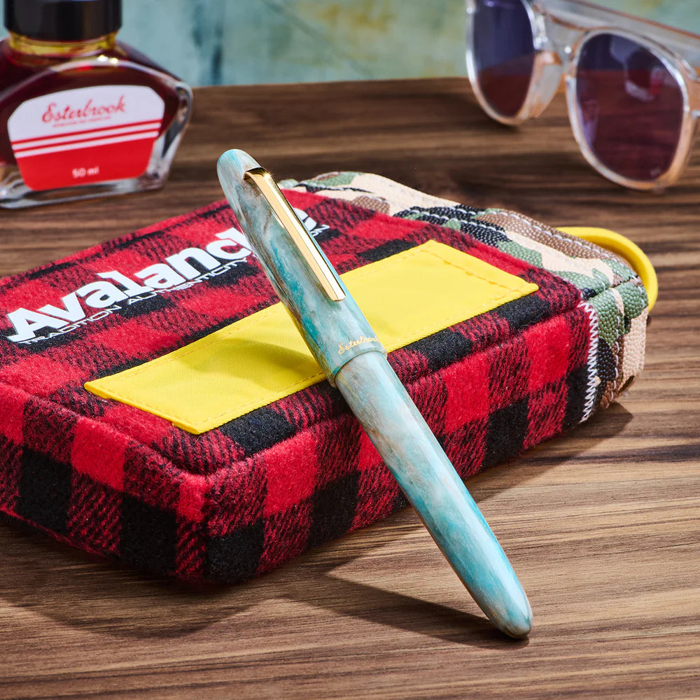 Esterbrook Estie Avalanche Premium Edition Oversize Gold Trim Fountain Pen