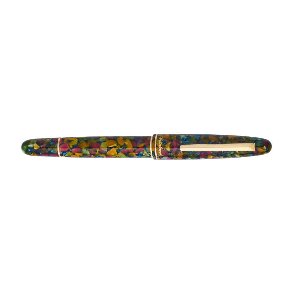 Esterbrook Estie Botanical Gardens Fountain Pen (Button Piston) - Regular Size - Gold Trim