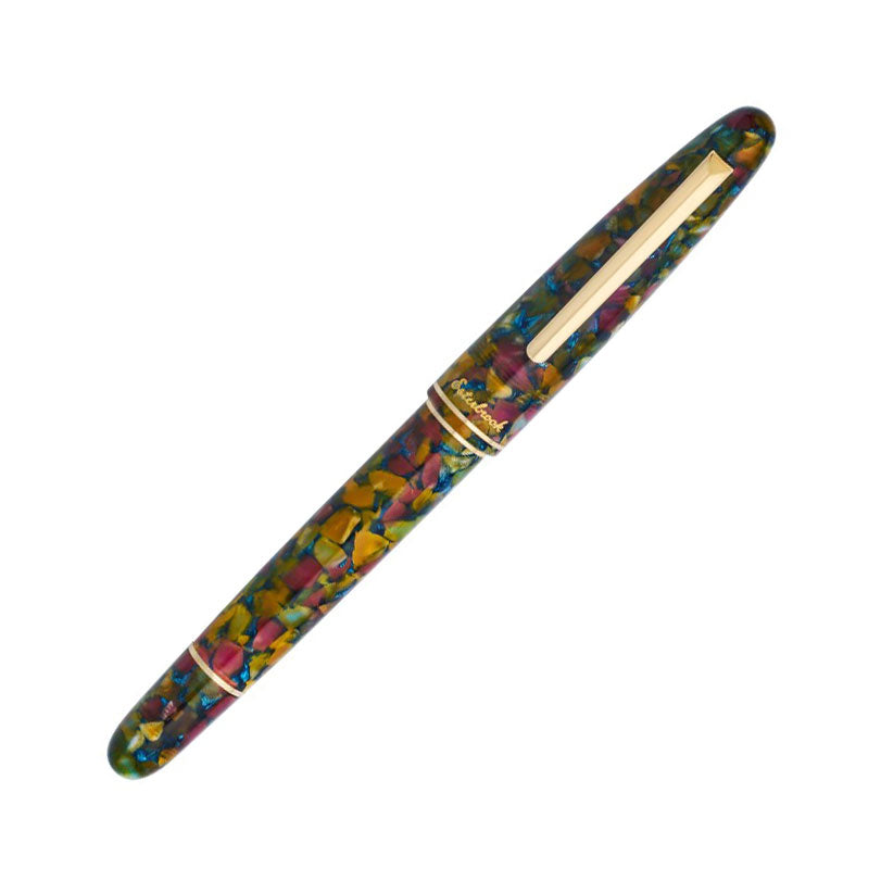 Esterbrook Estie Botanical Gardens Fountain Pen (Button Piston) - Regular Size - Gold Trim