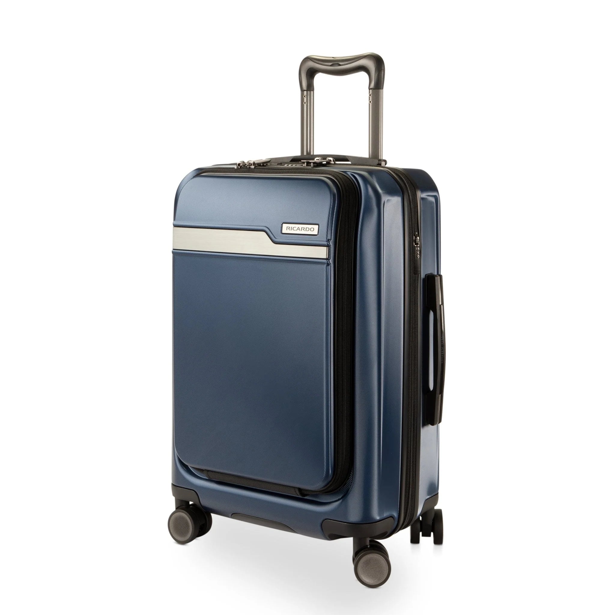 Ricardo Brentwood Hardside 21" FastAccess Front Opening Carry-On Expandable Spinner