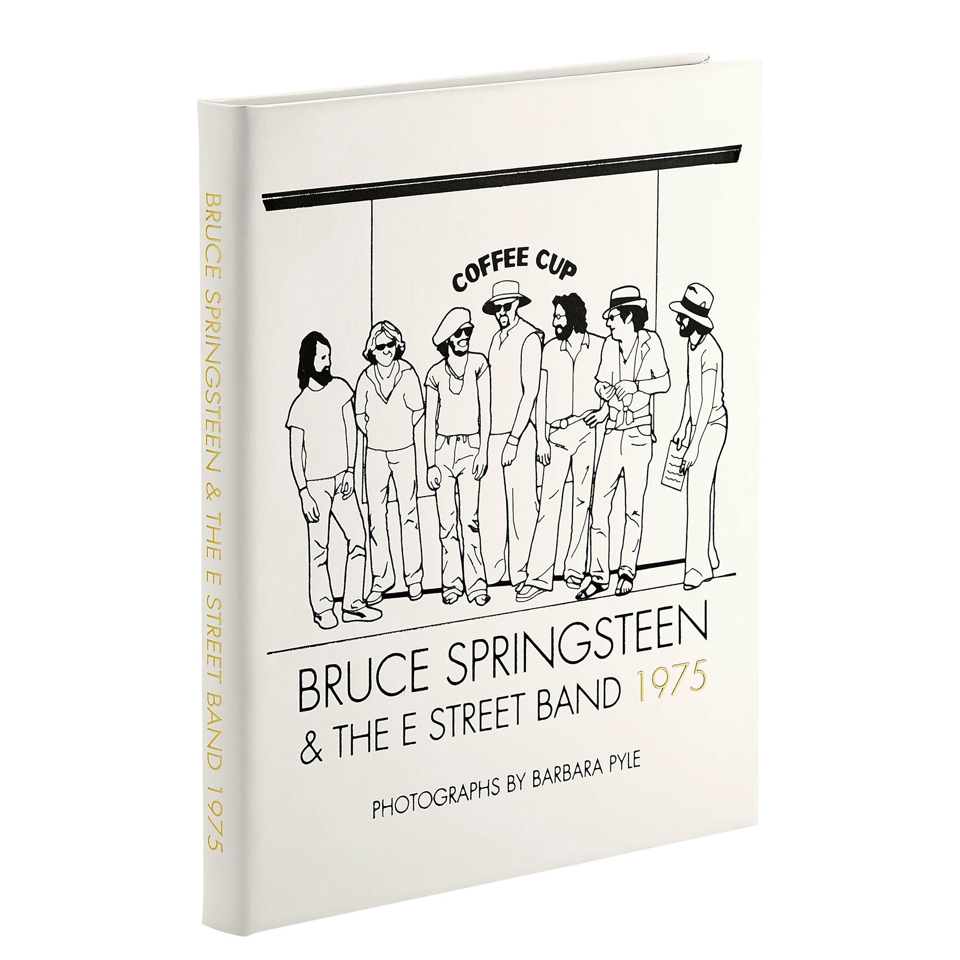 Graphic Image Bruce Springsteen & The E Street Band 1975 - Ivory Bonded Leather