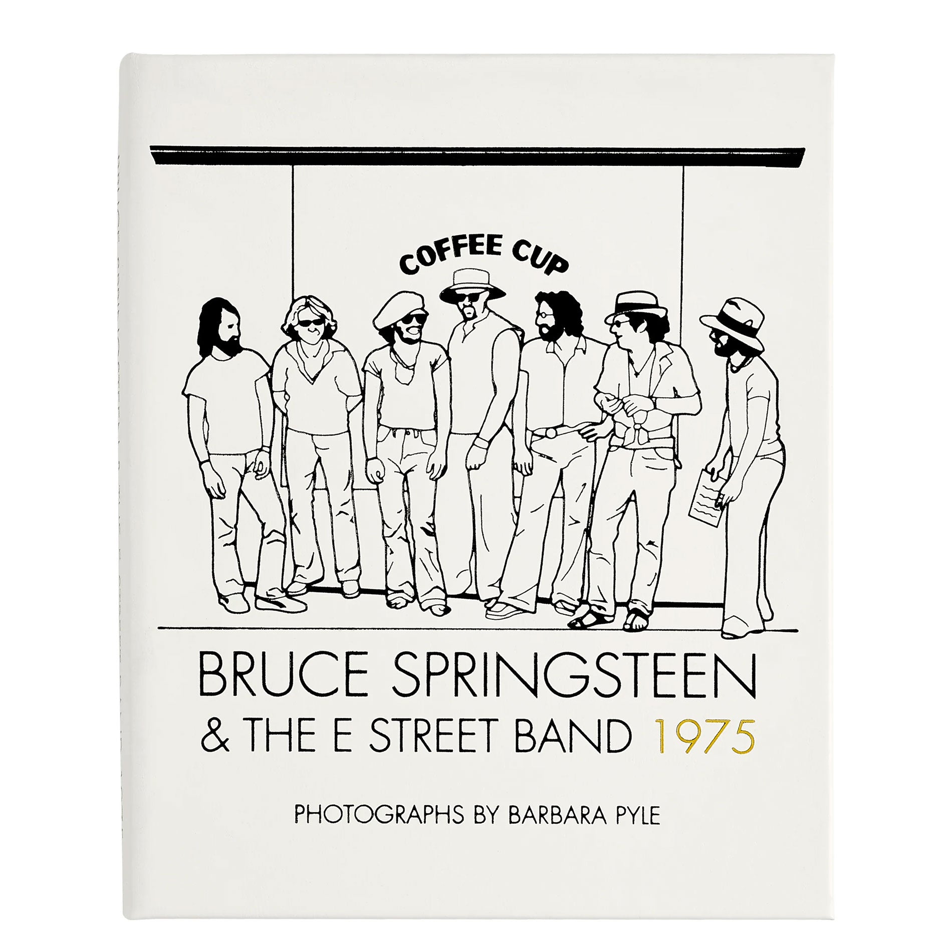 Graphic Image Bruce Springsteen & The E Street Band 1975 - Ivory Bonded Leather