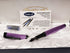 Conklin Herringbone Fountain Pen Purple/Black