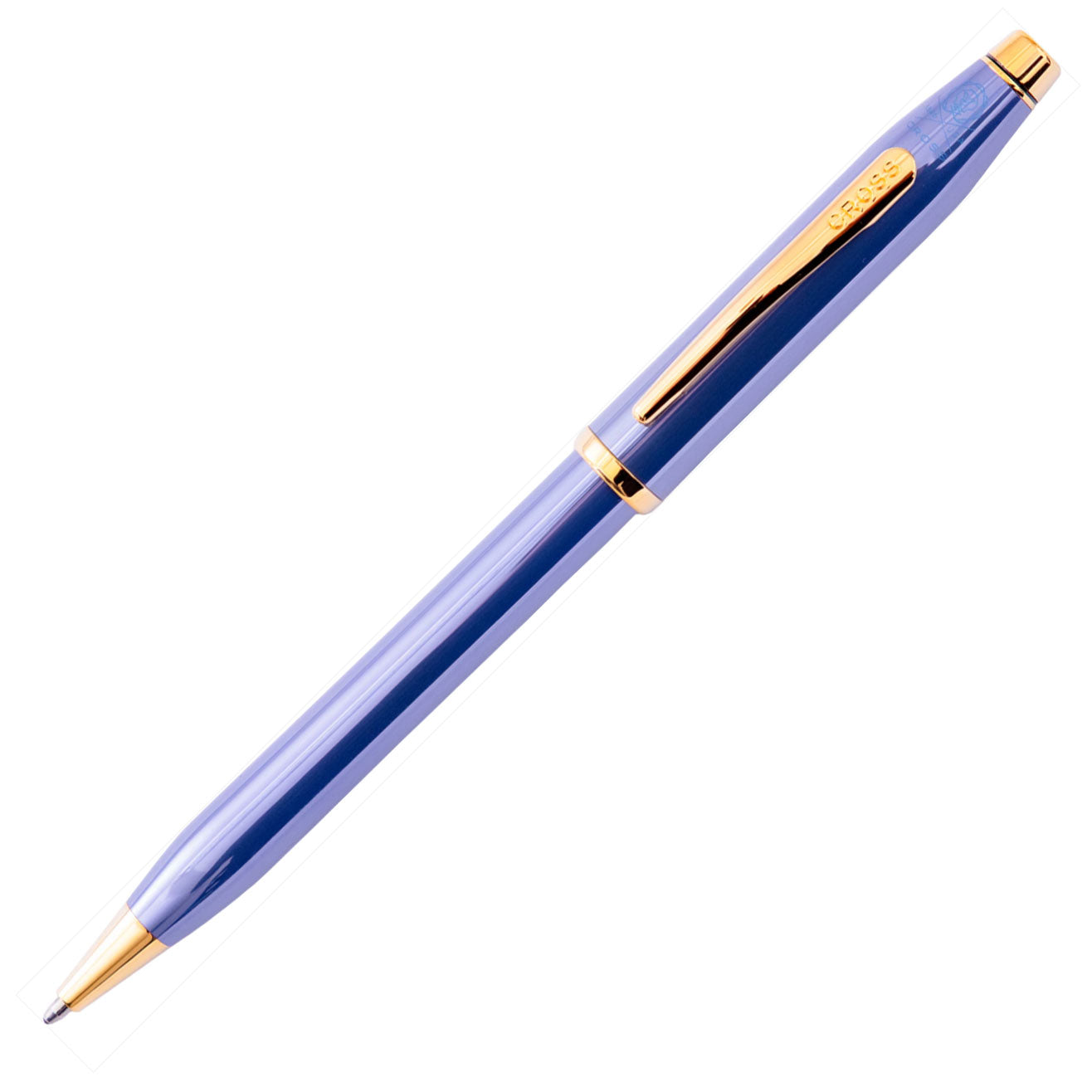 Cross Century II Lavender Blue with 23KT Gold Plated Appointments Ballpoint Pen