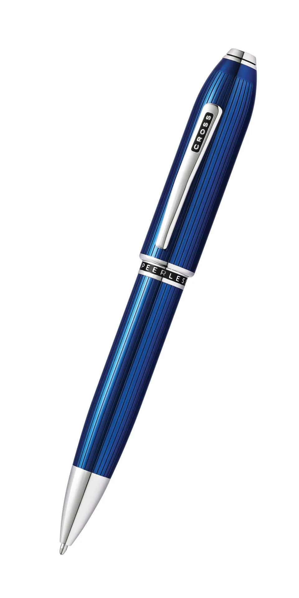Cross Peerless Translucent Quartz Blue Ballpoint Pen