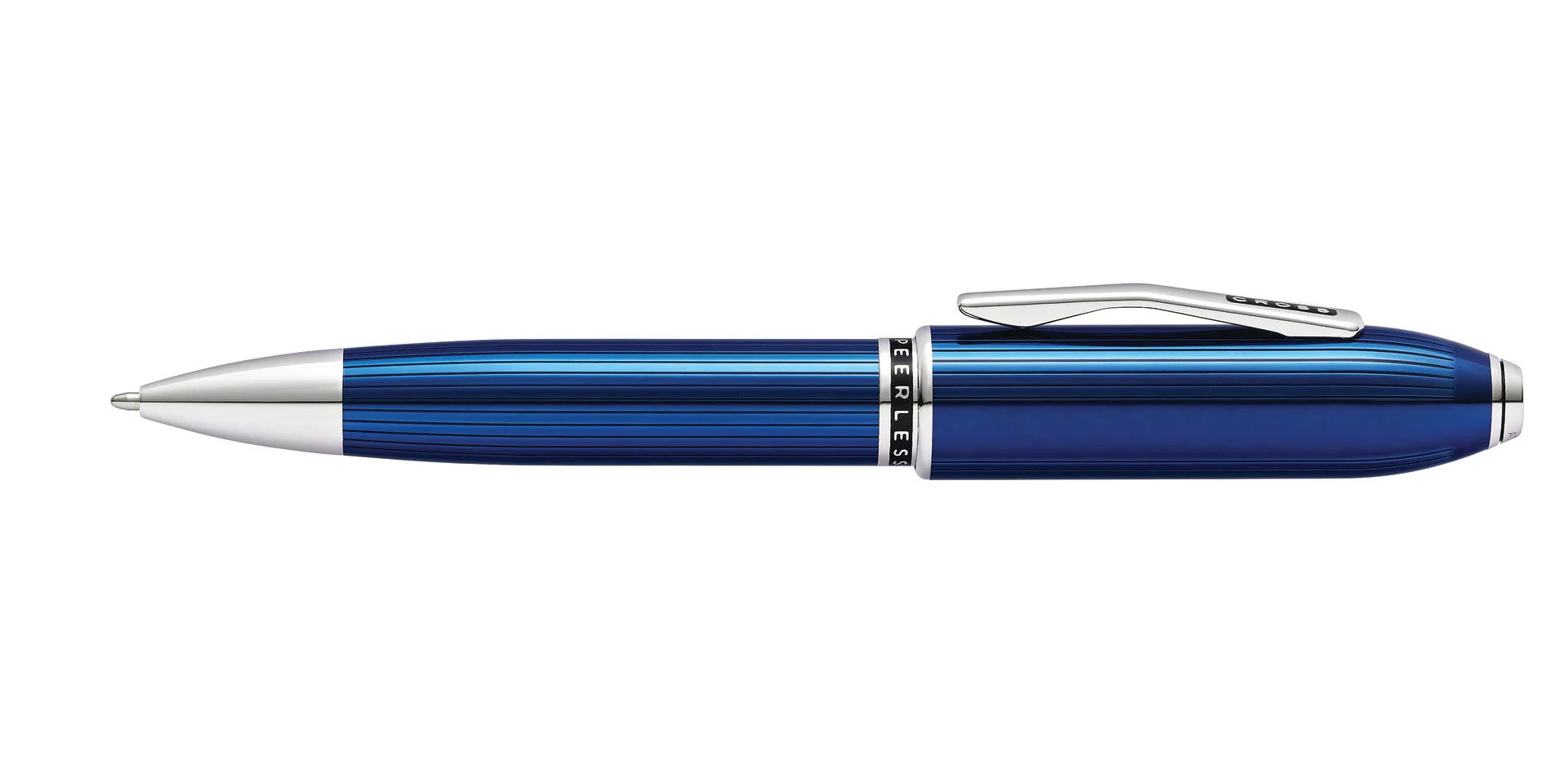 Cross Peerless Translucent Quartz Blue Ballpoint Pen
