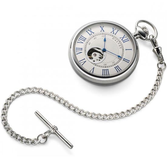 Dalvey Open Face Mechanical Pocket Watch