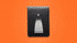 Dalvey Insignia Money Clip Wallet Black Carbon Fibre with Orange and Handkerchief