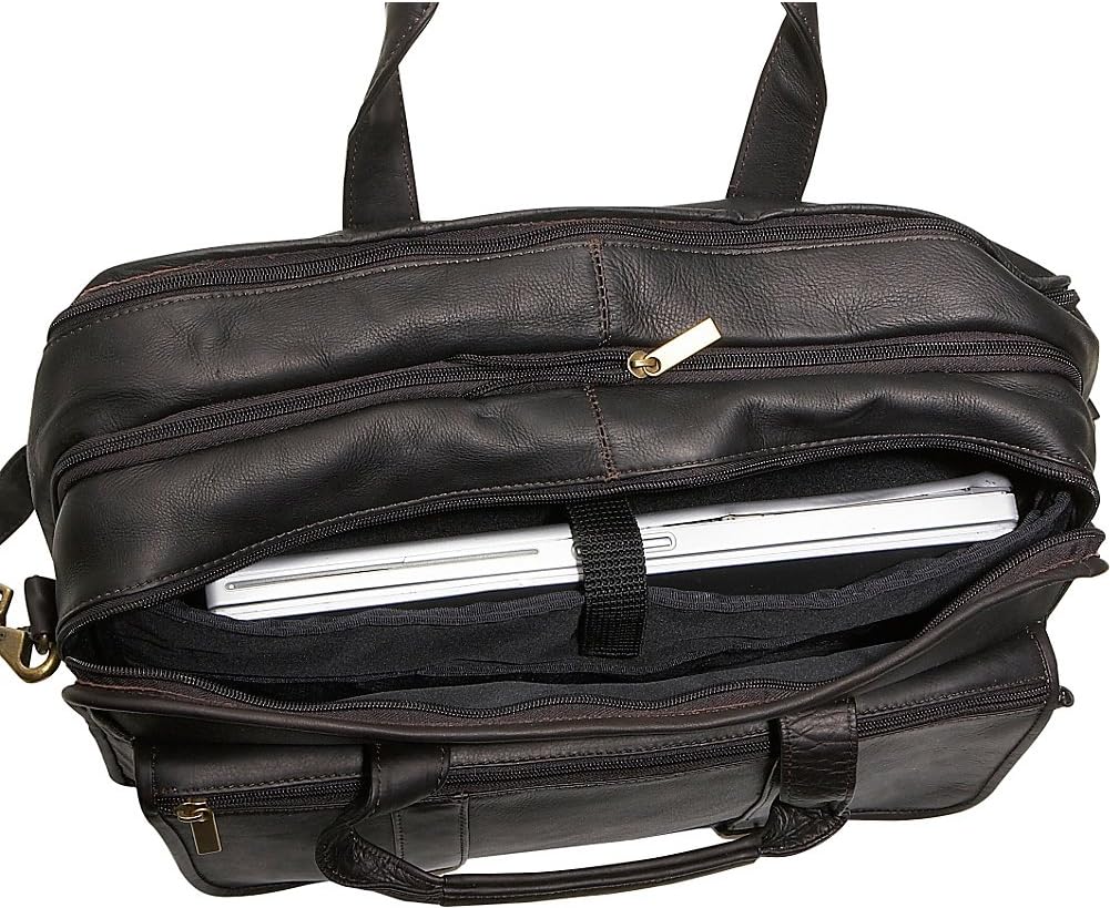 David King 100 Expandable Laptop Briefcase